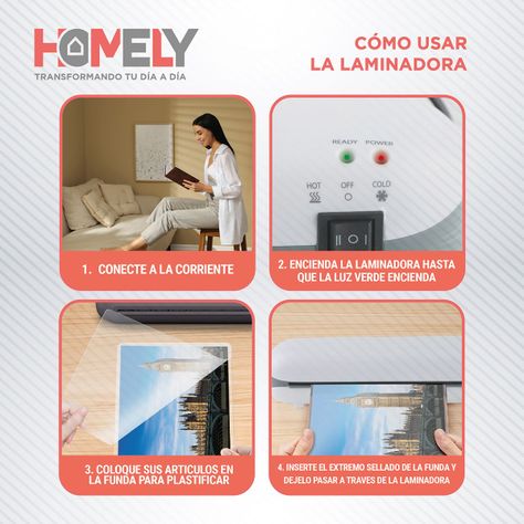 Termolaminadora Plastificadora Homely + Accesorios + Laminas-4