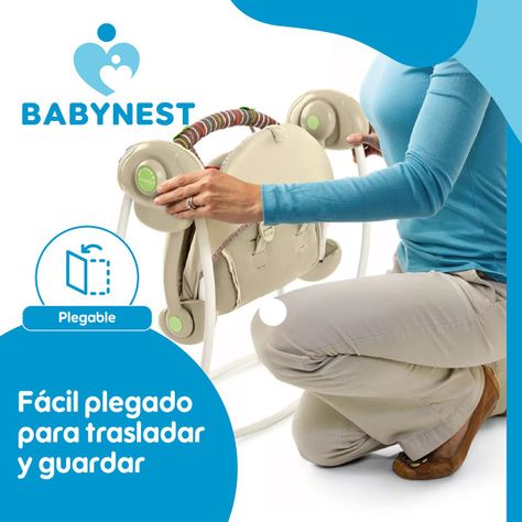 Silla Mecedora Eléctrica Nido BabyNest SwingIt Musica Luces-4