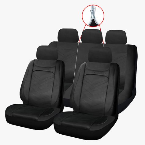 Funda Cubre Asiento Galanta Luxury negro 4.8mm 18D foam-0