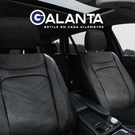 Funda Cubre Asiento Galanta Luxury negro 4.8mm 18D foam-6
