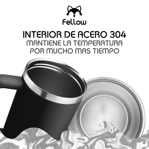 Vaso Térmico 1,2L Electra By Fellow Mug Tumblr Bombilla-2