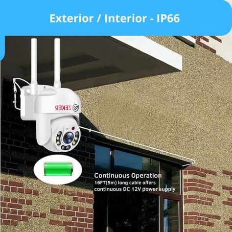 Cable Cámara Seguridad Extensor Universal 5 Metros 12V-6