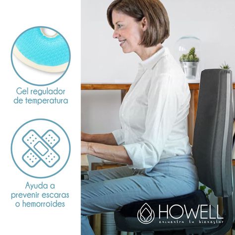 Cojín Picaron Antiescaras Howell Gel Viscoelástico Memoria-3