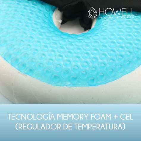 Cojín Picaron Antiescaras Howell Gel Viscoelástico Memoria-6