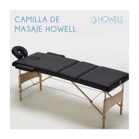 Camilla De Masajes Portátil Howell Plegable Estética + Bolso-1