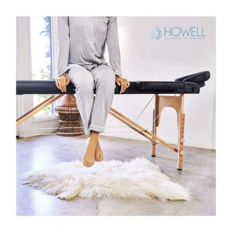 Camilla De Masajes Portátil Howell Plegable Estética + Bolso-9