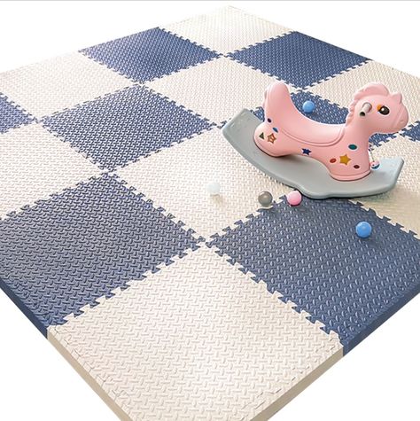 Piso De Goma Eva Bebé Alfombra Babynest 10mm 60x60cm Set x8-0