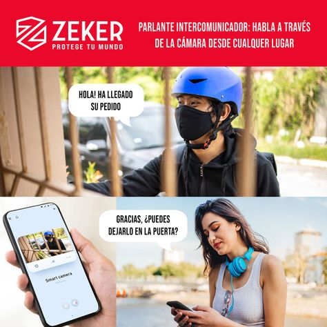 Cámara de Seguridad Wifi Exterior Impermeable Zeker 2MP 5G-8