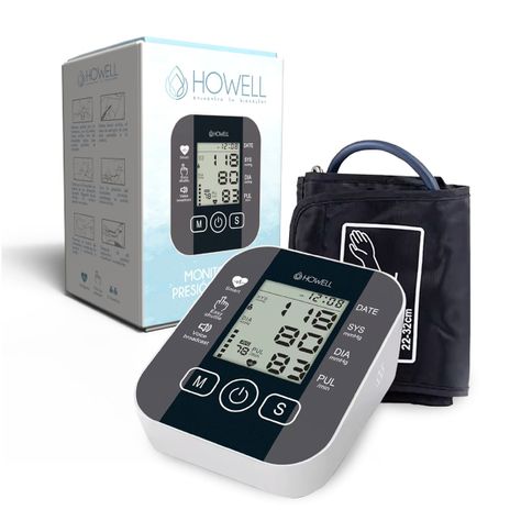 Tensiómetro Toma Presión Digital Usb Batería Howell T-300-0
