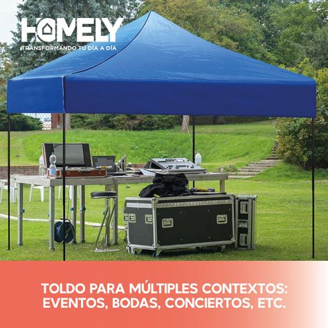 Toldo Plegable 2x2 Impermeable Retractil Araña-6