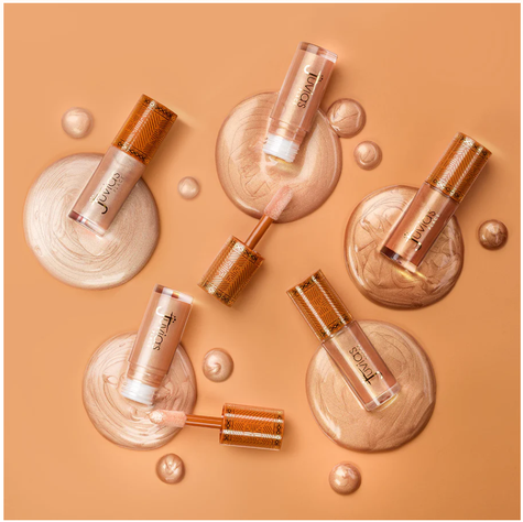 Nubian Glow Liquid Luminizer tono Ivory Light| Juvia's Place-3