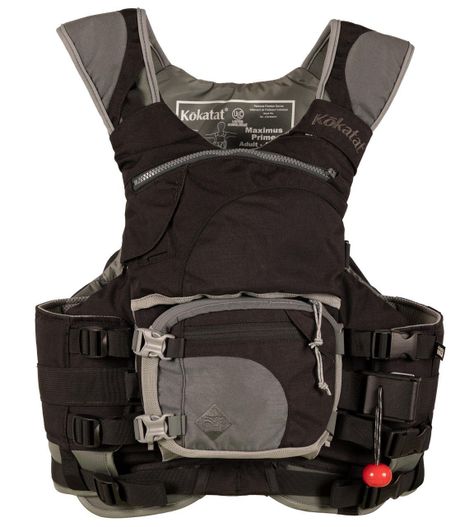 CHALECO SALVAVIDAS PARA KAYAK MAXIMUS CENTURION NEGRO-0