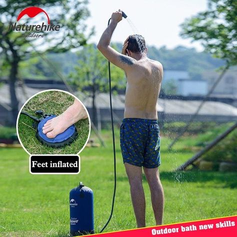 DUCHA INFLATABLE OUTDOOR SHOWER-2