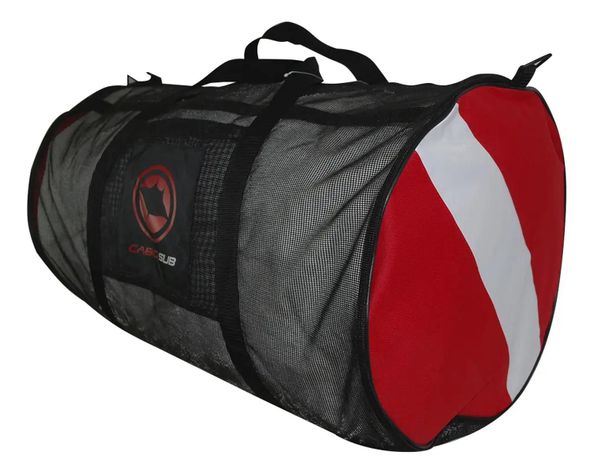 Bolso Malla Cabosub Apnea Grande Para Deportes Y Fitness-3
