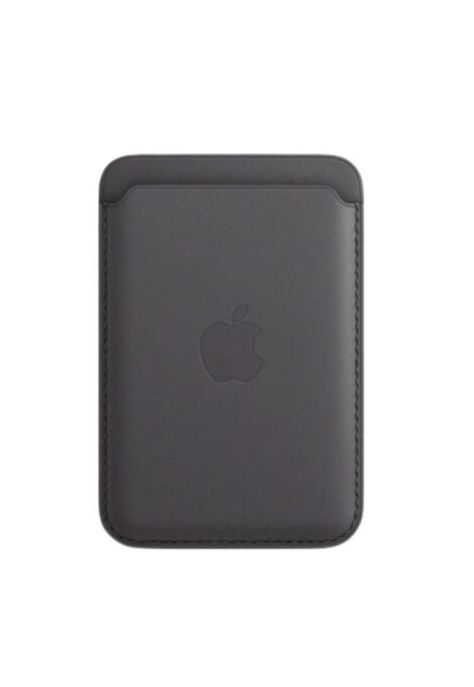 Billetera iPhone Leather Wallet Con MagSafe Negro-0