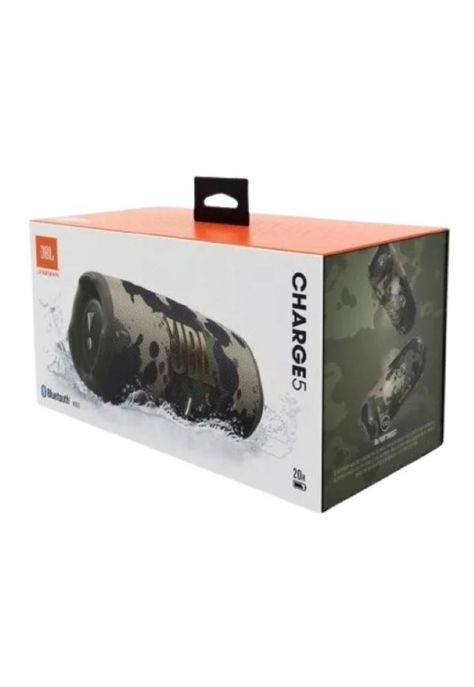 JBL Charge 5 Parlante Bluetooth Acuático Verde Militar-0