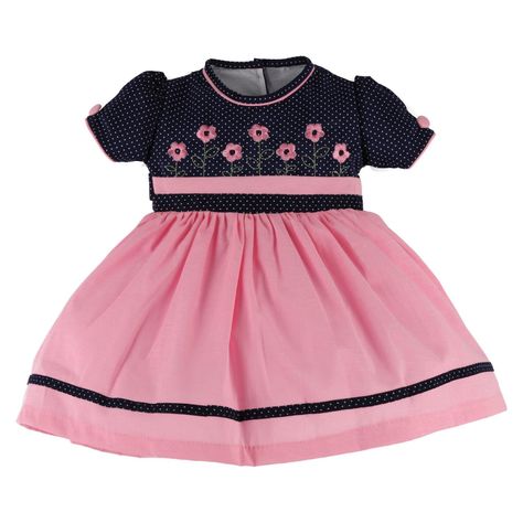 Vestido bebe niña  "Fernanda" alta costura.-0