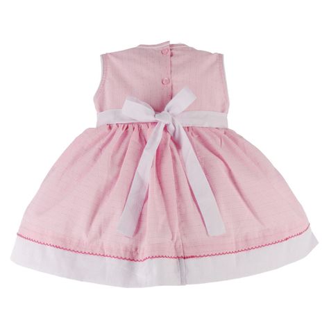Vestido niña bebe algodón Josefaalta costura-1