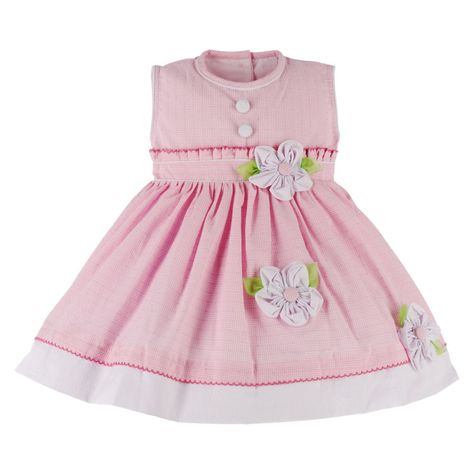 Vestido niña bebe algodón Josefaalta costura-0