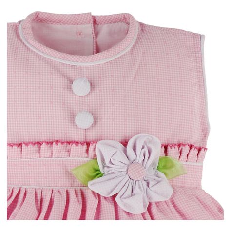 Vestido niña bebe algodón Josefaalta costura-2