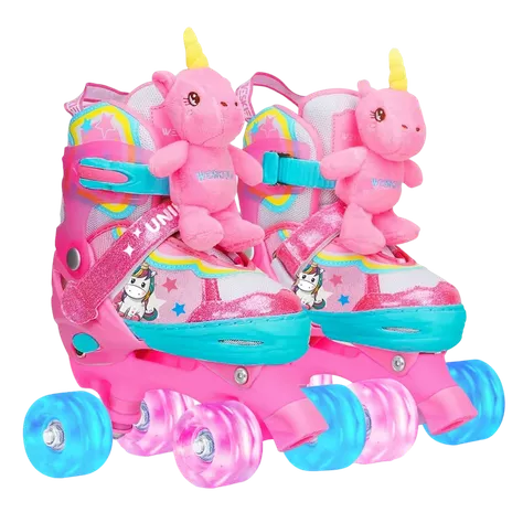 PATIN 4 RUEDAS UNICKAWAII PELUCHE -0