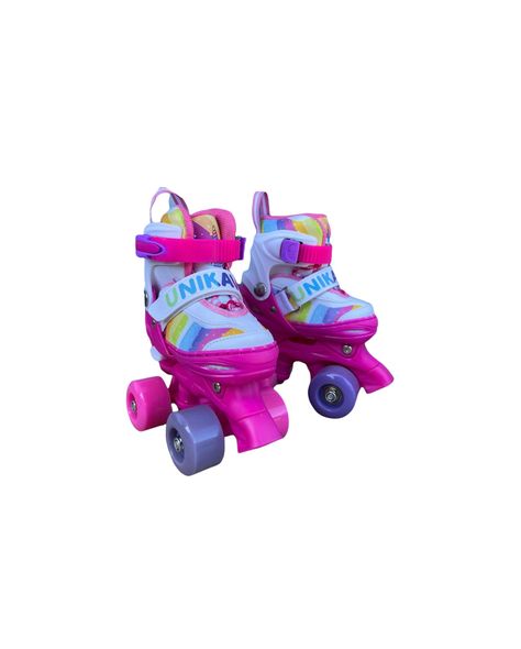 SET PATINES 2X2 + ACCESORIOS UNICKAWAII-1