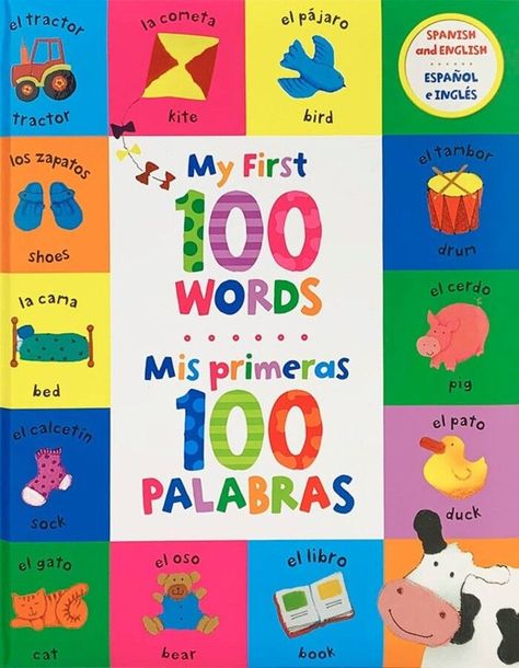 Libro MIS PRIMERAS 100 PALABRAS. BILINGUE-0