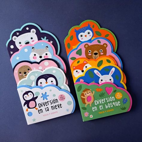Libro Diversión en el bosque. Toca y Siente-3