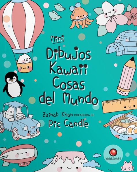Libro Mini Dibujos Kawaii. Cosas del Mundo-0