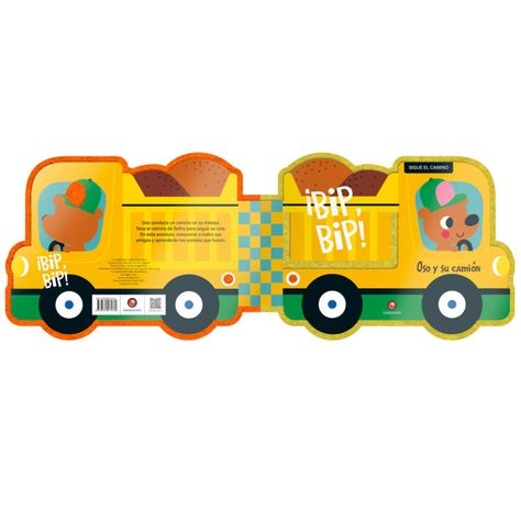 Libro Sigue el camino - OSO Y SU CAMION. ¡BIP, BIP!-2