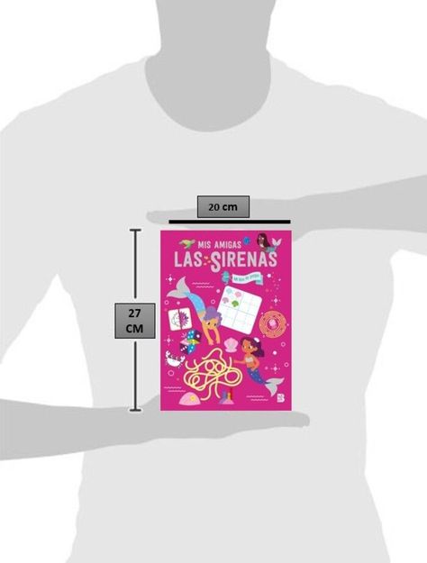 Libro Mis amigas las sirenas. Mi bloc de juegos-1