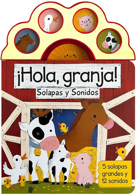 Libro ¡Hola, Granja! Solapas y sonidos-0