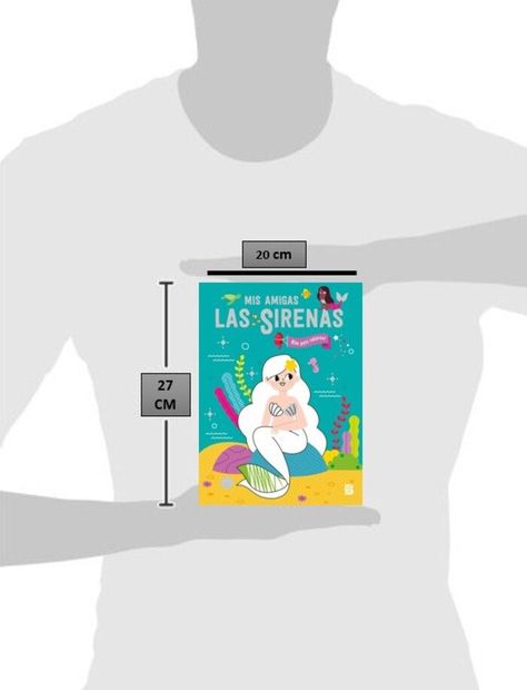 Libro Mis amigas las sirenas. Bloc para colorear-1