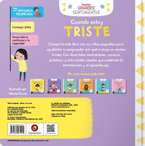 Libro pequeños grandes sentimientos - CUANDO ESTOY TRISTE-3