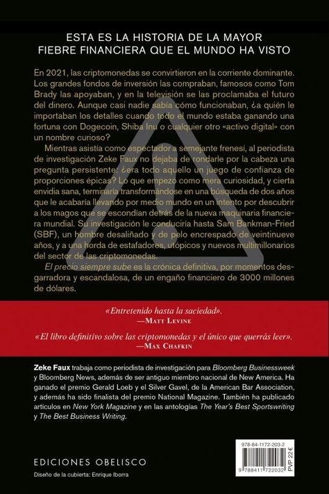 Libro EL PRECIO SIEMPRE SUBE-1