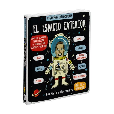 Libro pequeños exploradores - Espacio exterior-0