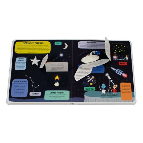 Libro pequeños exploradores - Espacio exterior-1