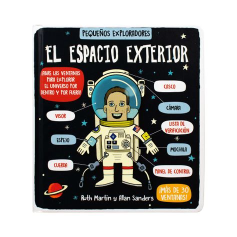 Libro pequeños exploradores - Espacio exterior-2