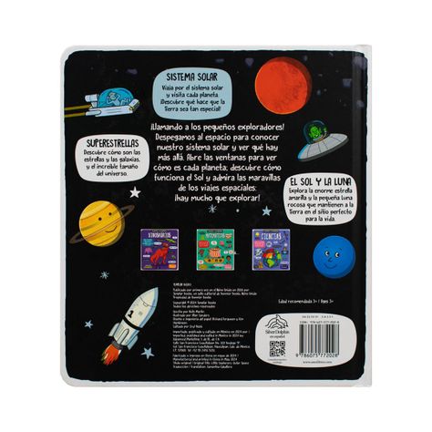 Libro pequeños exploradores - Espacio exterior-3