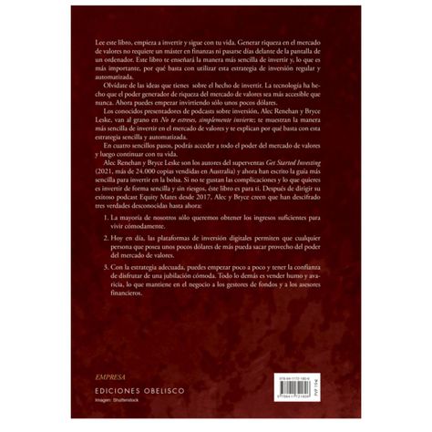 Libro NO TE ESTRESES, SIMPLEMENTE INVIERTE-1