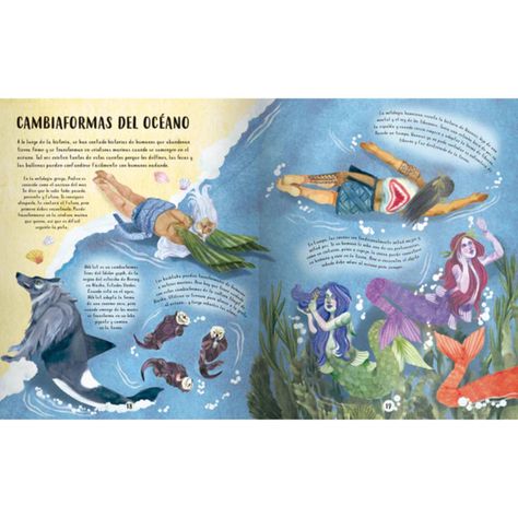 Libro MITOS Y LEYENDAS DE LAS PROFUNDIDADES DEL MAR-2