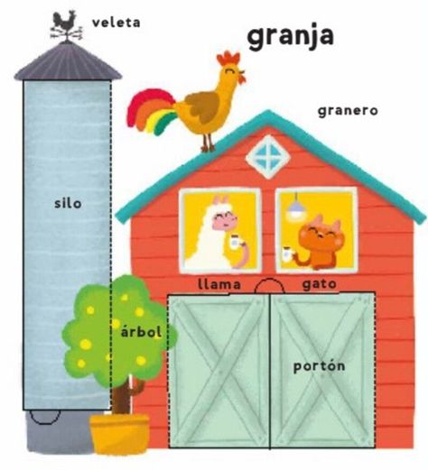 Libro Granja. Mis primeras 100 palabras-3