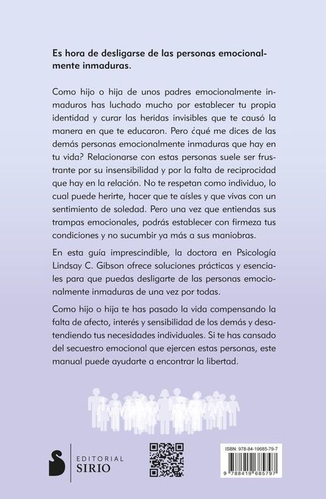 Libro Personas Emocionalmente Inmaduras: cómo desligarse de ellas-5