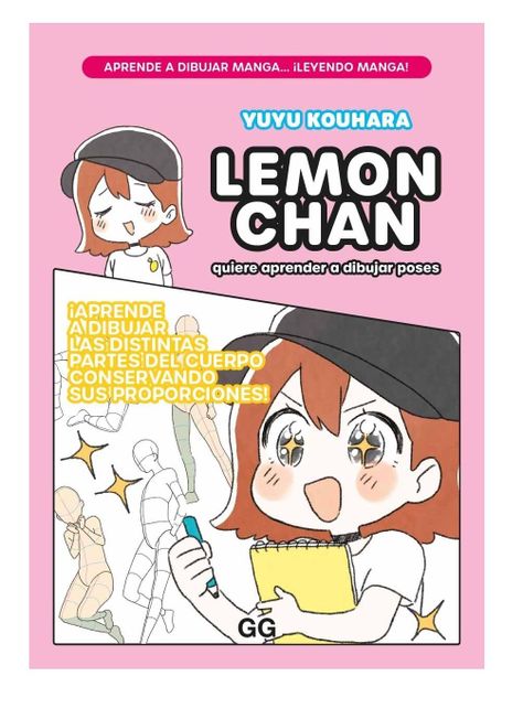 Libro Lemon chan quiere aprender a dibujar poses-0