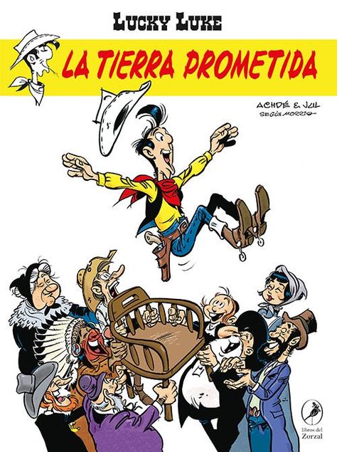 Libro La Tierra Prometida. Lucky Luke 40-0