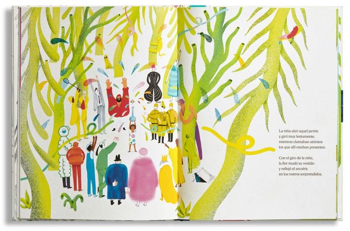 Libro La extraña y pequeña flor-2