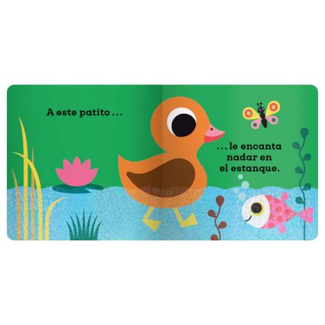 Un libro toca y siente - ESTE PEQUEÑO PATITO-2