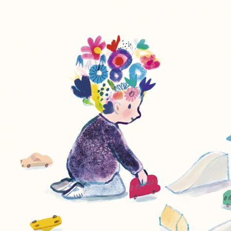 Libro EL NIÑO CON FLORES EN LA CABEZA-1