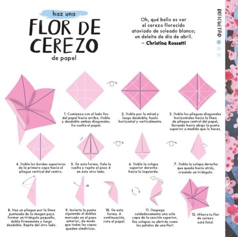 Libro Origami de Flores-4