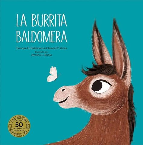 Libro La Burrita Baldomera-0